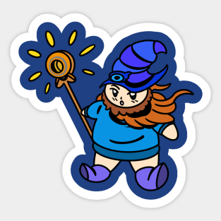 Little magician boy Sticker